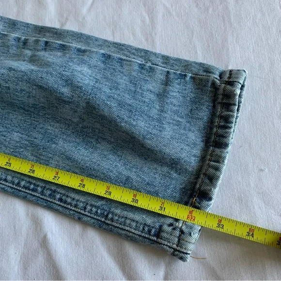 Levi’s 541 Athletic Taper Fit Mens Jeans 30x32 Light Wash Distressed Stretch NWT